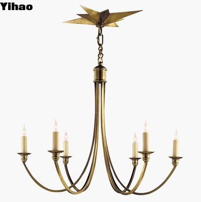 SC 5001 Venetian Medium Chandelier Bronze / Polished Nickel / Hand-Rubbed Antique Brass
