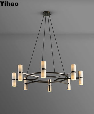 Voltaire Circular Chandelier 2404 48DIA x 60OAH Illuminate Your Space