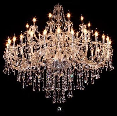 Customized European Luxury LED Chandelier with 4100K Neutral White Light 30000 Hours Lifespan and 360° Beam Angle