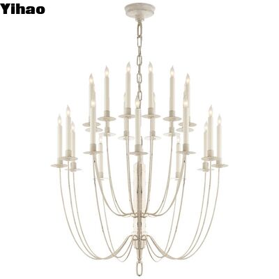Brass Body Crystal Shade Adjustable Height Suspended Pendant Light Chandelier for Modern Indoor Lighting