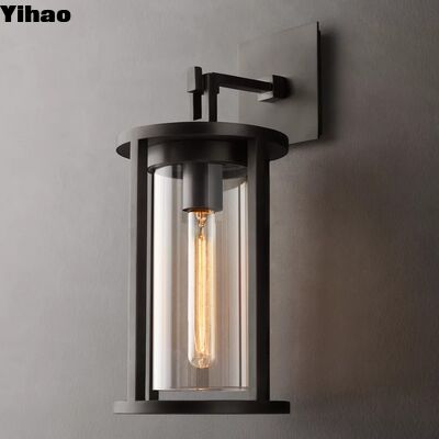 Industrial Design Copper Wall Lamp with 2700K Warm White Light for Living Room Decorative Wall Sconce