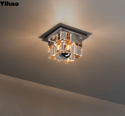 Modern Luxury Adjustable Height Brass LED Crystal Pendant Light with Dimmable Feature for Living Room