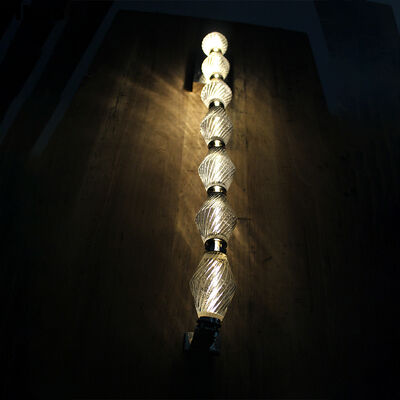 Copper Material Wall Lamp with 2700K Warm White Light and Modern Design for Living Room