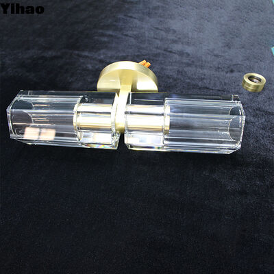 Modern Copper Wall Lamp with 2700K Warm White Light for Living Room Decoration