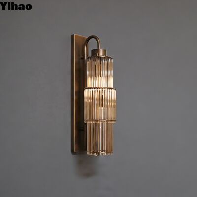 Brass Material Wall Lamp with 2700K Warm White Light and 30000 Hours Lifespan