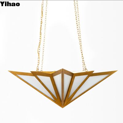Yihao Custom Nordic Indoor Decorative Copper Pendant Light with Customizable Color Temperature and 3-Year Warranty